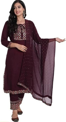 Koteshwar Women Kurta Pant Dupatta Set