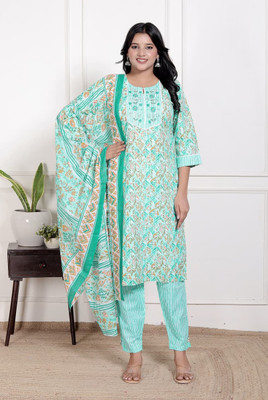 RAJGHARANA FAB Women Kurta Pant Dupatta Set