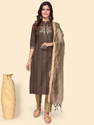 VBUYZ Women Kurta Pant Dupatta Set