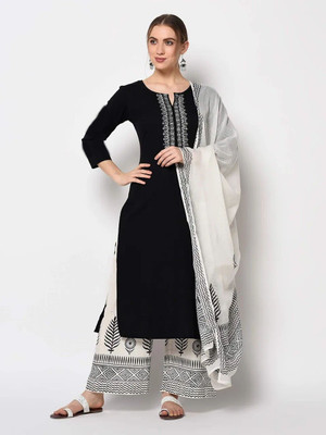 irtiqa Women Kurta Palazzo Dupatta Set