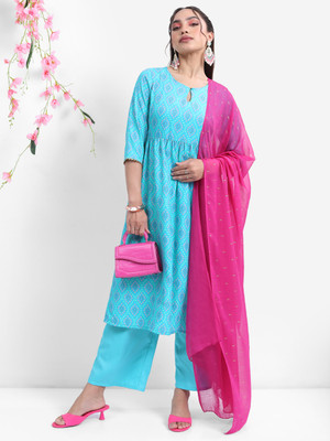 Vishudh Women Kurta Palazzo Set