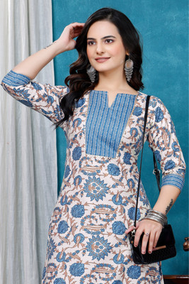 ZELZIS Women Kurta Palazzo Set
