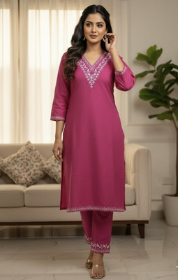 SARIM TEXTILE Women Kurti Pant Set