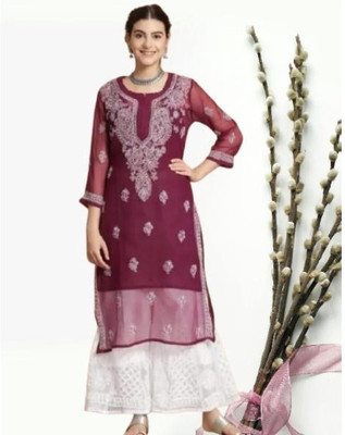 Khan Sherajs Women Kurta Sharara Dupatta Set