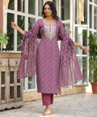 Divastri Women Kurta Pant Dupatta Set