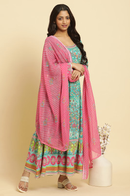 W Women Kurta Churidar Set
