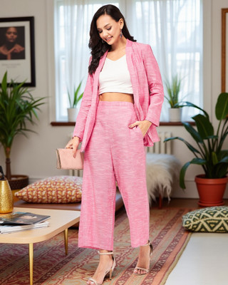 ZIMA LETO Women Pant Ethnic Jacket Set