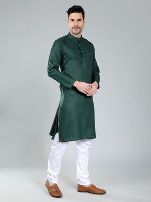 lacylook Men Kurta Churidar Set