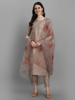 VredeVogel Women Kurta Pant Dupatta Set