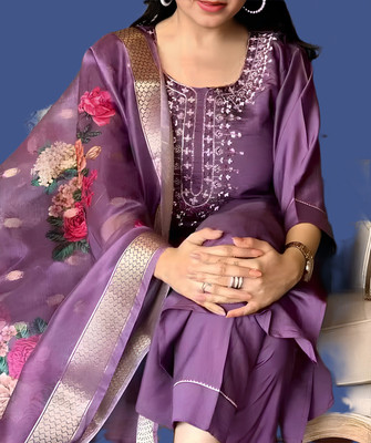 RUTSH CREATION Women Kurta Pant Dupatta Set