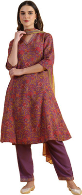 W Women Kurta Pant Dupatta Set