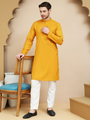 Anouk Rustic Men Kurta Pyjama Set