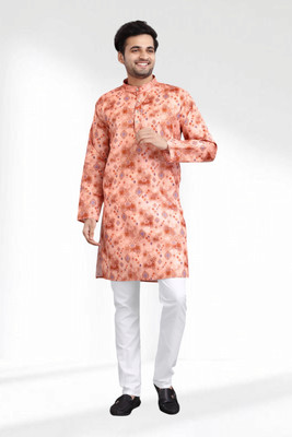 Growwax Men Kurta Pyjama Set