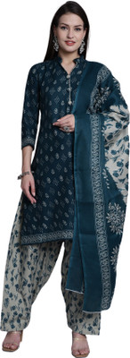 Wonder Weave Women Kurta Patiala Dupatta Set