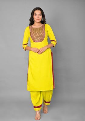 Maquien Women Kurta Patiala Set
