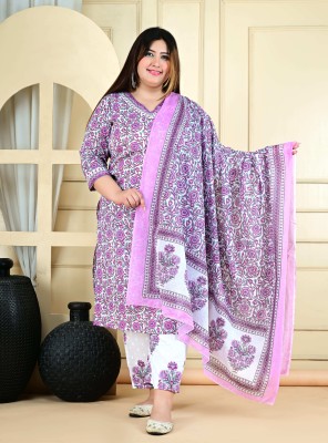 LH HANDICRAFTS Women Kurta Pyjama Dupatta Set