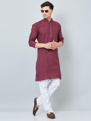 ARMAAN ETHNIC Men Kurta Churidar Set
