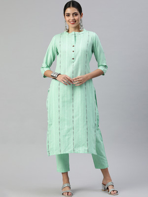 Fourleaf Women Kurta Pant Set