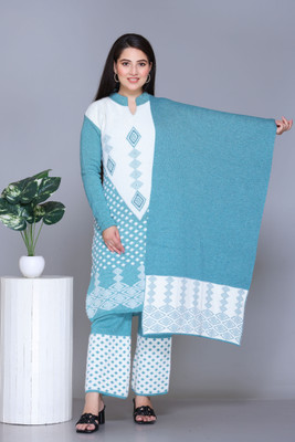 The Zigar Studio Women Kurta Pant Dupatta Set