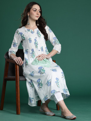Indo Era Women Kurta Pant Set