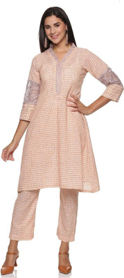 weavers saga Women Kurta Pant Set