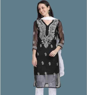 HOC's Women Kurta Sharara Dupatta Set
