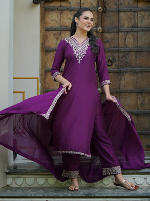 LIBAS Women Kurta Pant Dupatta Set