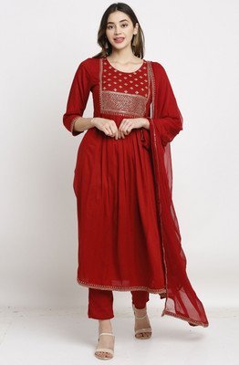 Rajnandini Women Kurta Pant Dupatta Set