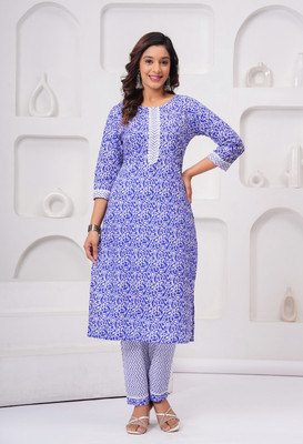 Bhavyansh International Women Kurti Pant Set