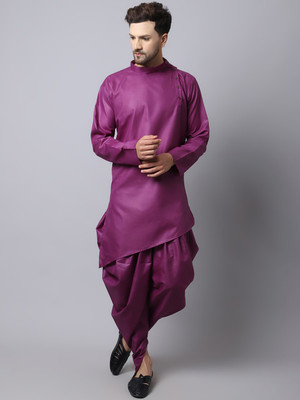 BANHUSSAIN Men Kurta Dhoti Pant Set
