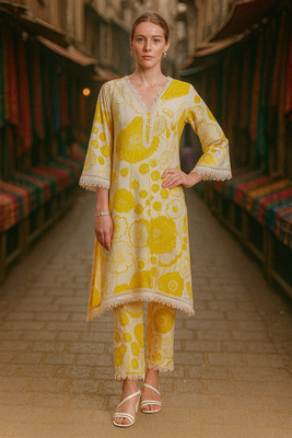 ANIRAV Women Kurta Pant Set