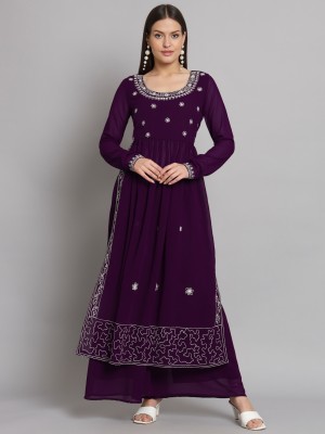 Poshak Hub Women Kurta Sharara Set