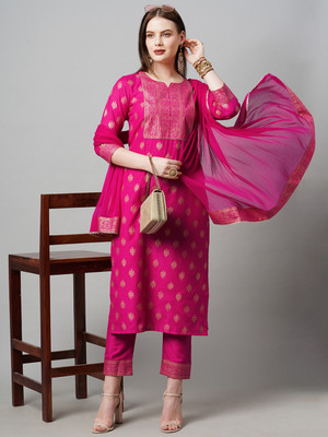 Anni Designer Women Kurta Pant Dupatta Set