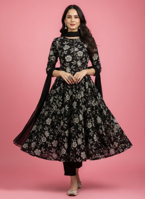 Anika Women Kurti Pant Dupatta Set