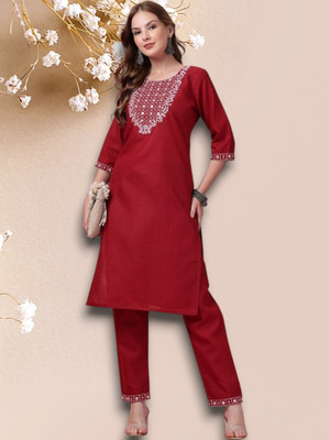 U Creationm Women Kurta Pant Set