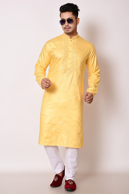 NFC CREATION Men Kurta Pyjama Set