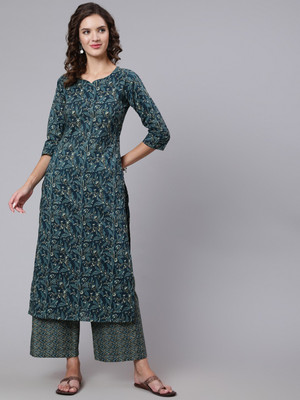 Nayo Women Kurti Pant Set