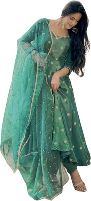 NIDHI'S FASHION Women Ethnic Top Pant Dupatta Set