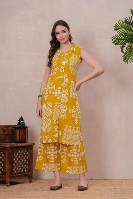 Highlight fashion export Women Kurta Palazzo Set