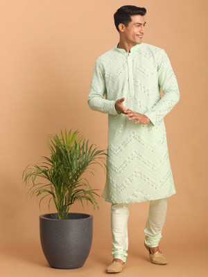 VASTRAMAY Men Kurta Pyjama Set