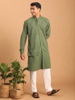 Shvaas By Vastramay Men Kurta Pyjama Set