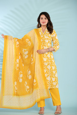Ek Vastra Women Kurti Pant Dupatta Set