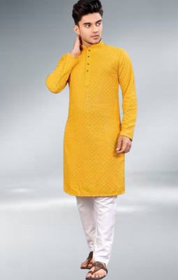 Metro Traders Men Kurta Pyjama Set