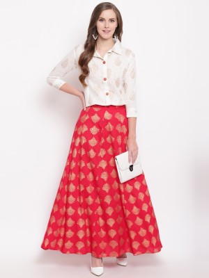 Stylum Women Shirt Skirt Set