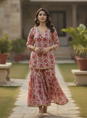 PARI A1 Women Kurta Sharara Set