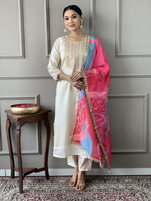 Moda Rapido Women Kurta Pant Dupatta Set