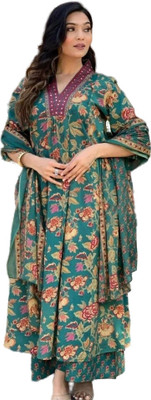 StyloHub Women Kurta Pant Dupatta Set