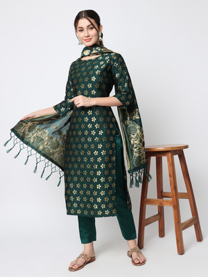 VredeVogel Women Kurta Pant Dupatta Set