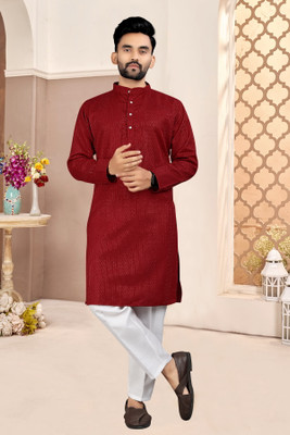 Kunj Creation Men Kurta Pyjama Set
