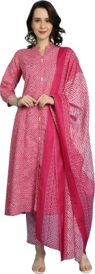 Wonder Weave Women Kurta Pant Dupatta Set